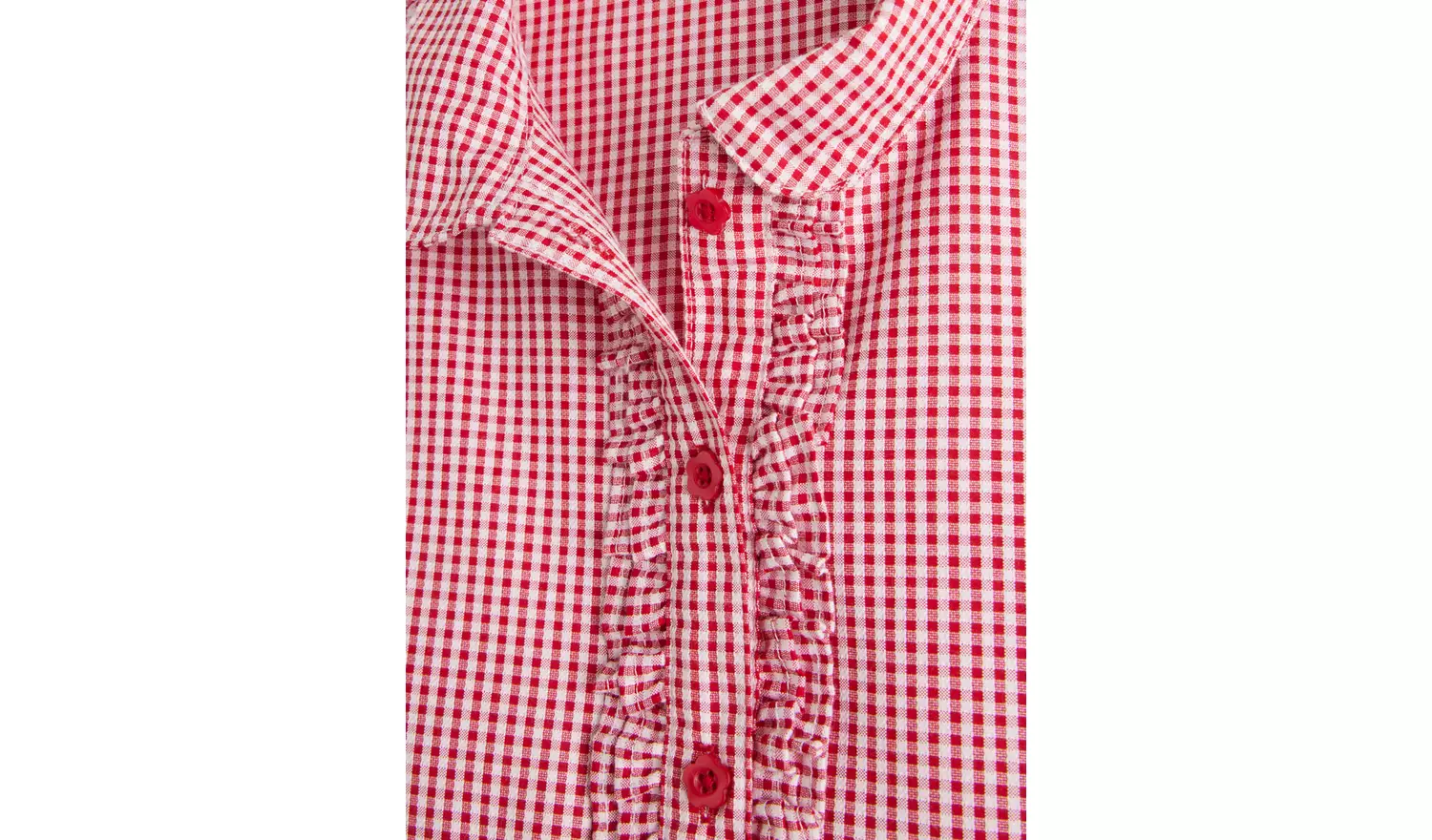 2 Pack Classic Red Back Bow Gingham Dress Generous Fit 8 years