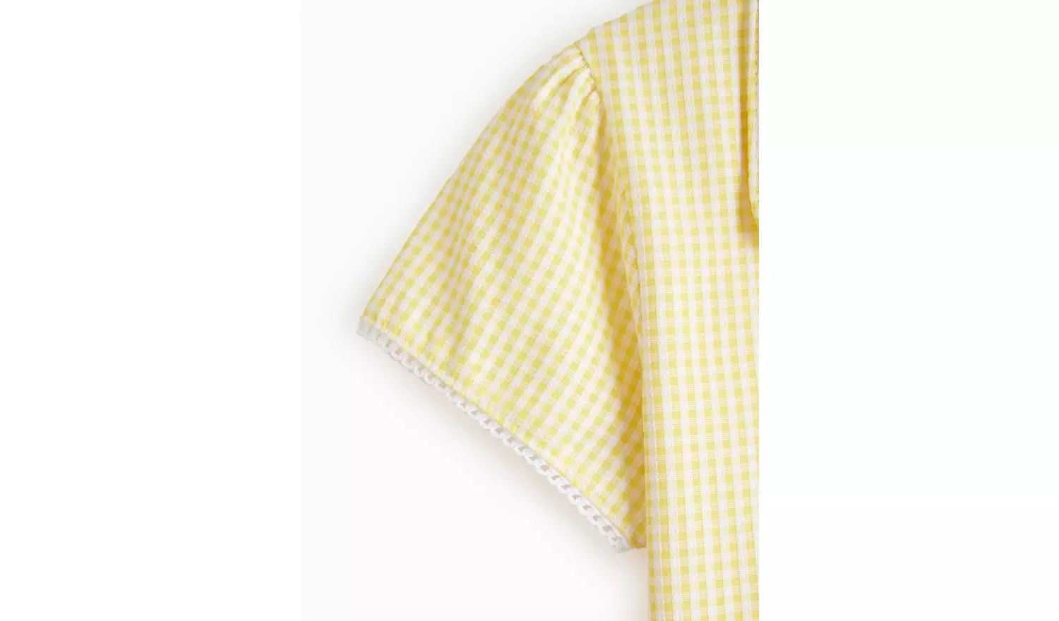2 Pack Classic Yellow Back Bow Gingham Dress Generous Fit 11 years