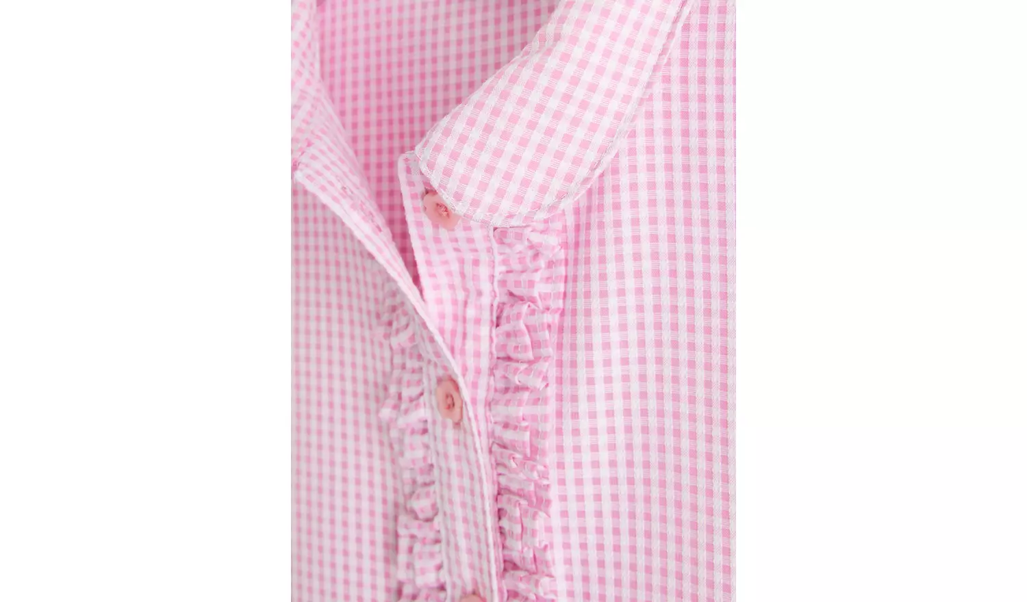 2 Pack Classic Pink Back Bow Gingham Dress Generous Fit 4 years