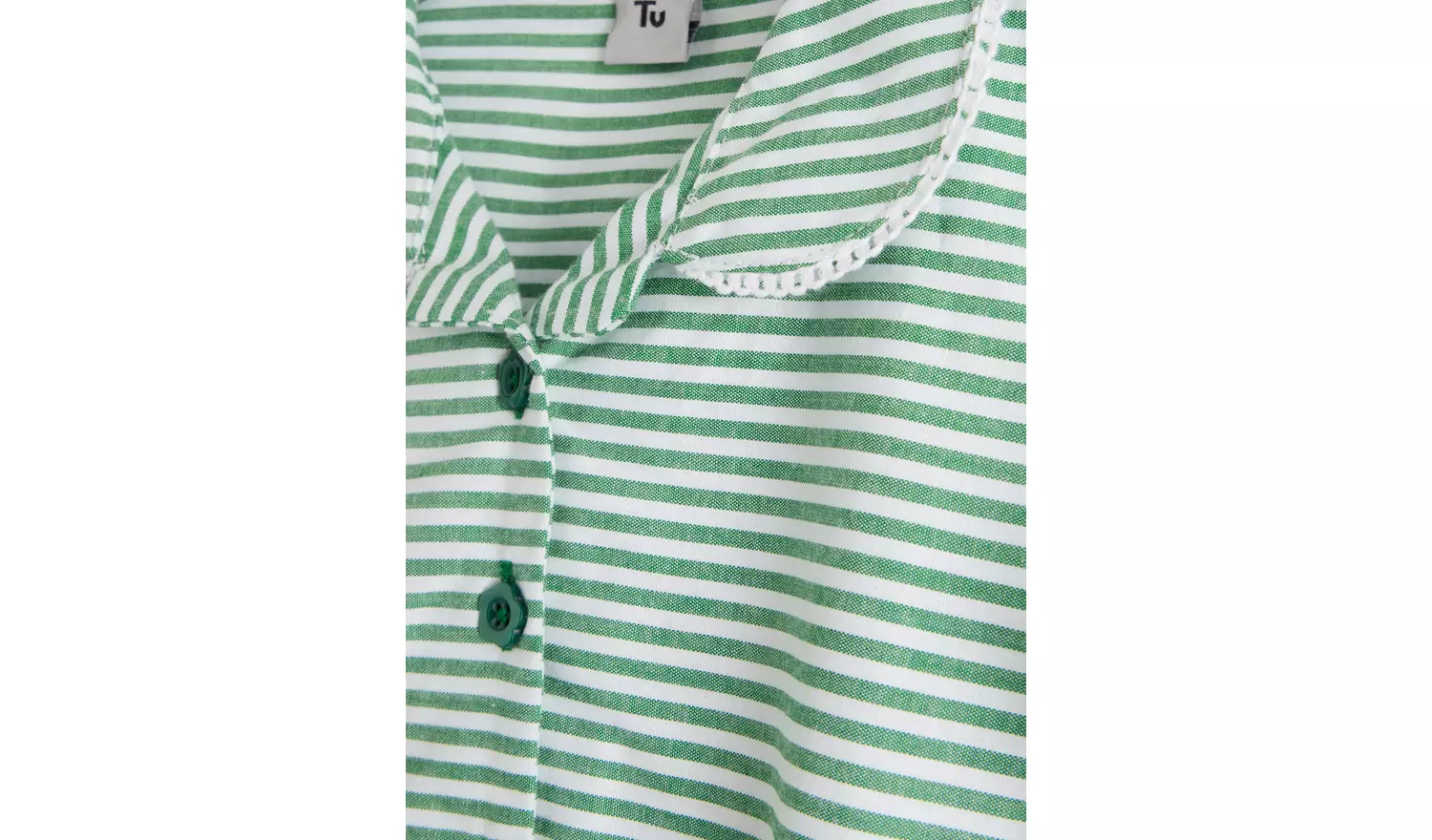 2 Pack Green Stripe Dress 10 years