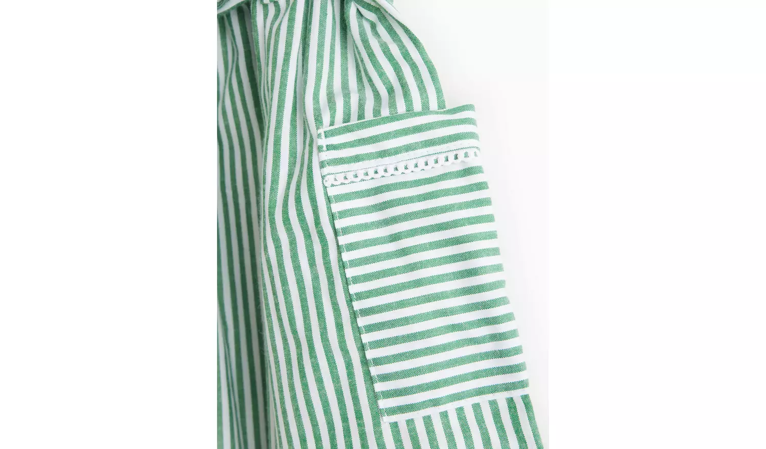 2 Pack Green Stripe Dress 7 years