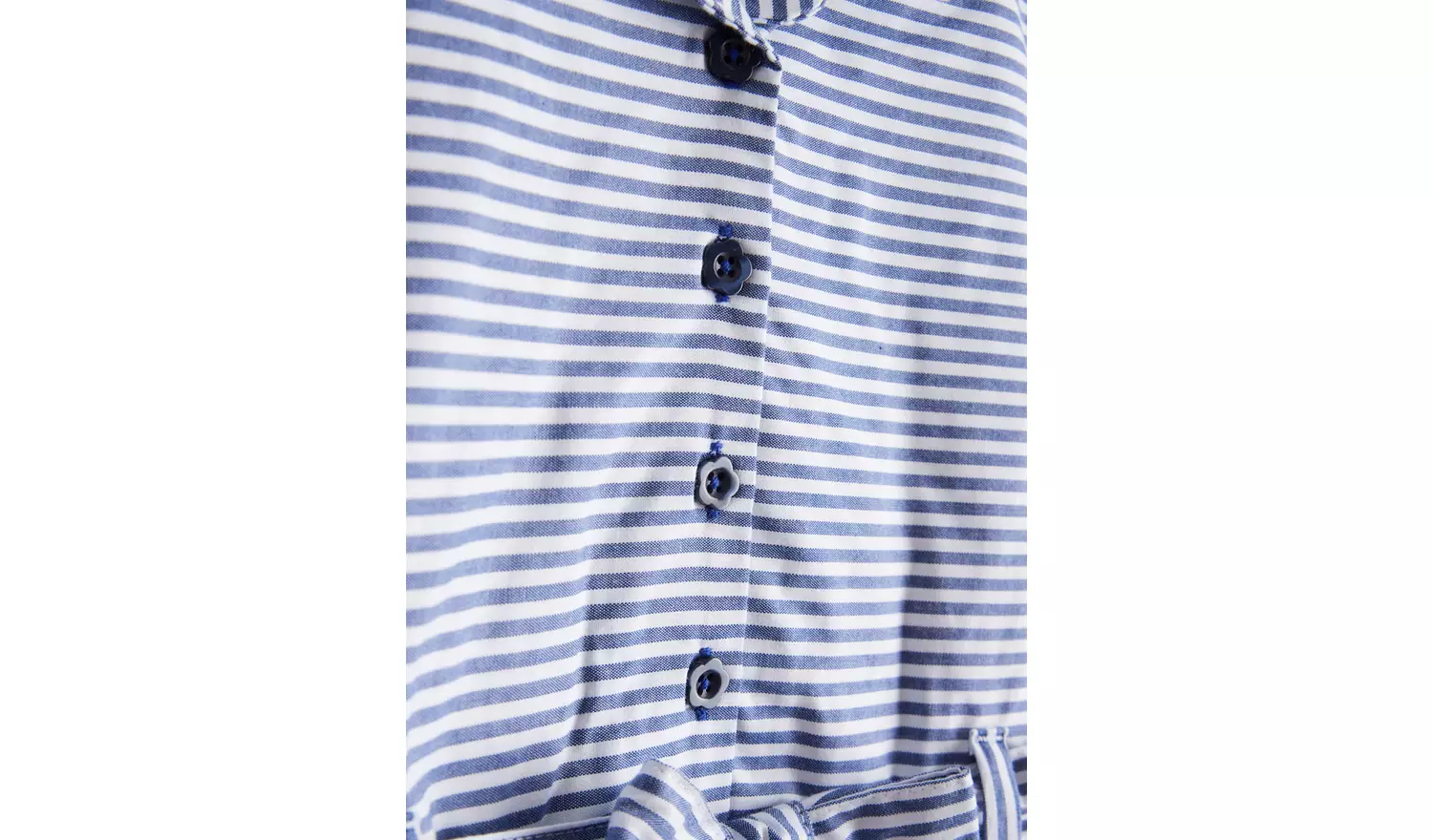 2 Pack Navy Stripe Dress 7 years