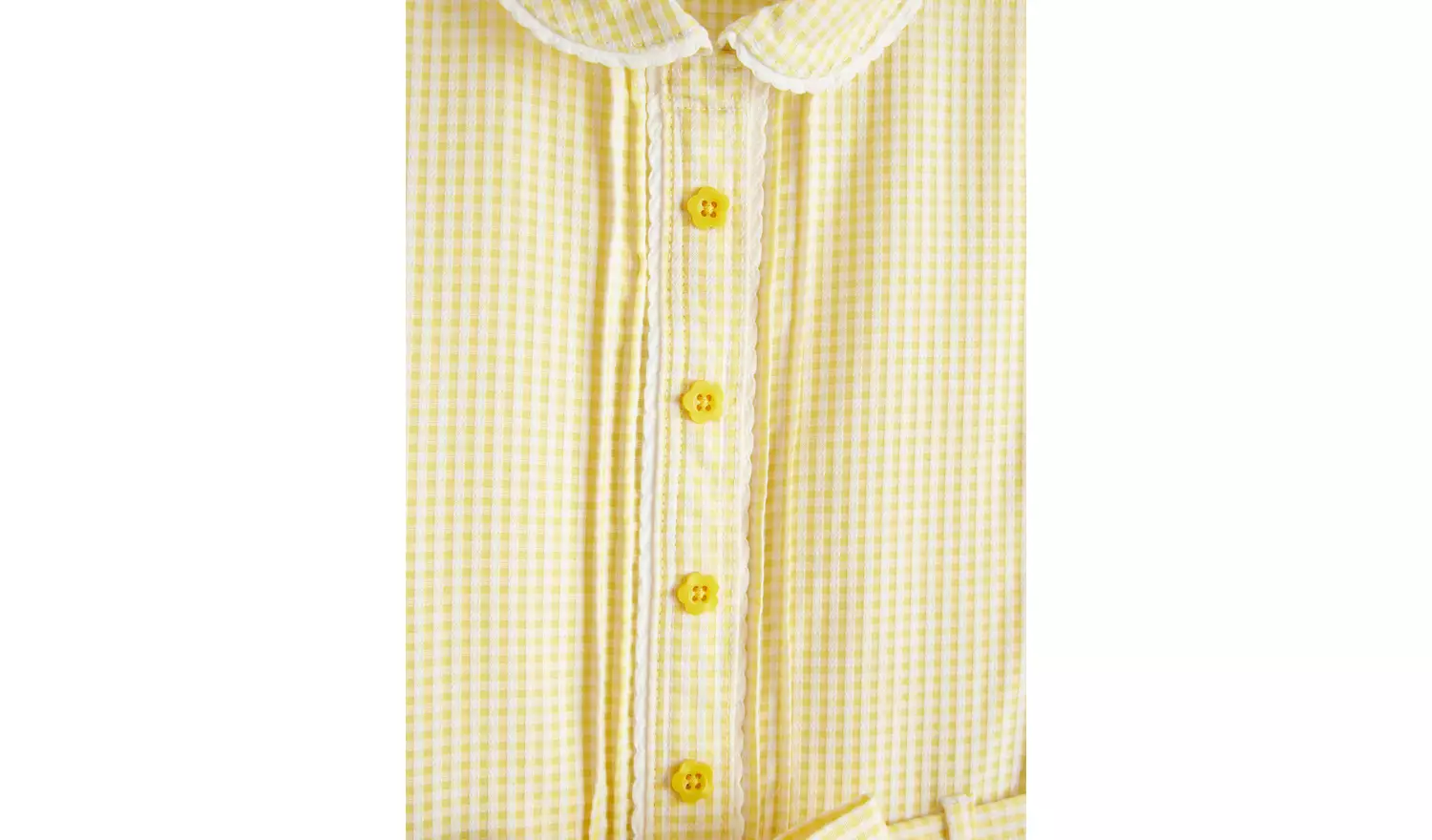 2 Pack Classic Yellow 'Dress with Ease' Gingham Dress 11 years