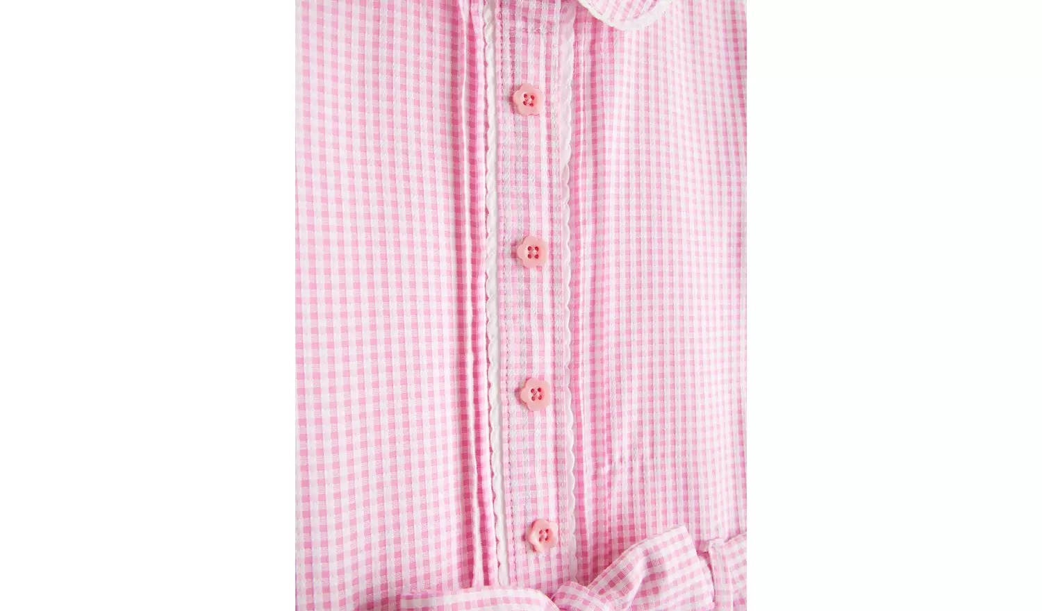 2 Pack Classic Pink 'Dress with Ease' Gingham Dress 12 years