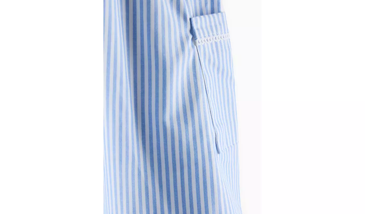 Blue Stripe Gingham Blouse & Skirt 5 years