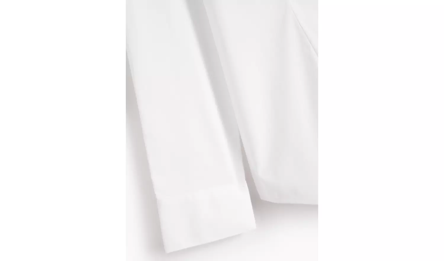White Long Sleeve Blouse with Stretch 14 years