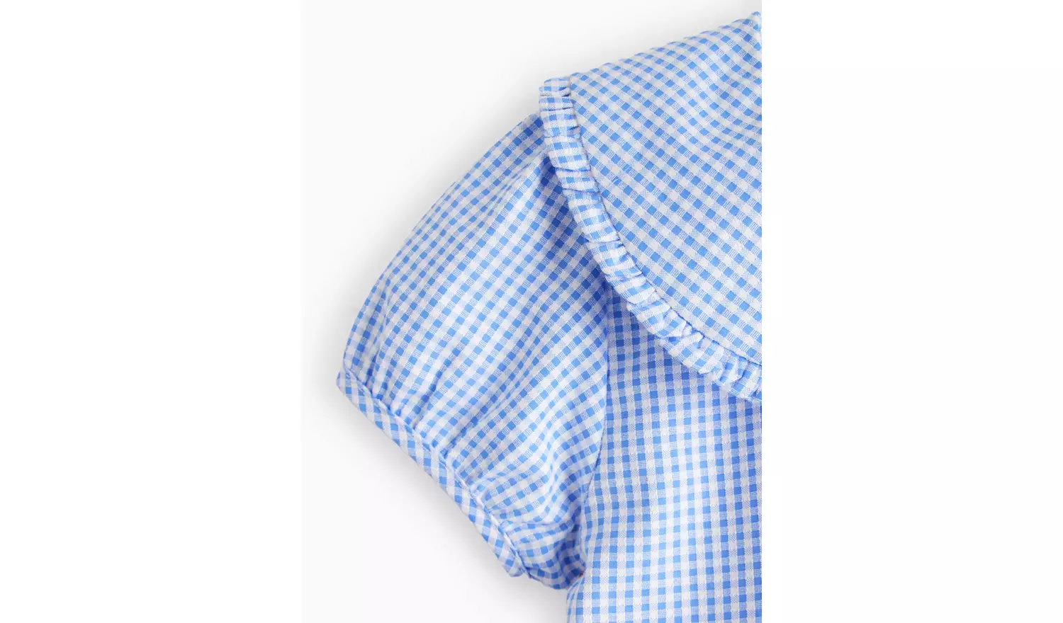2 Pack Blue Gingham Blouse 5 years