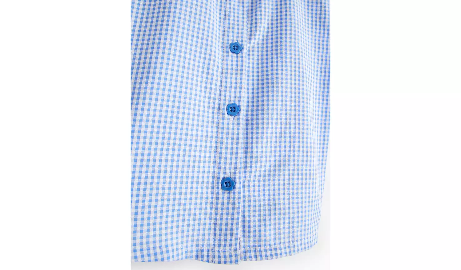2 Pack Blue Gingham Blouse 5 years