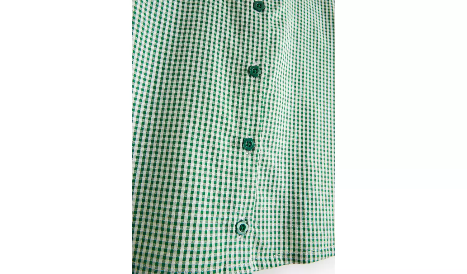 2 Pack Green Gingham Blouse 10 years