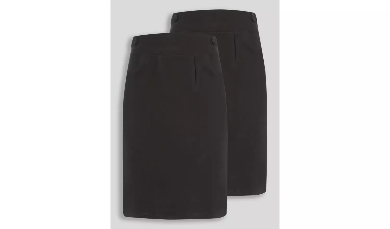 Black 2 Pack Tulip Skirt - 8 years
