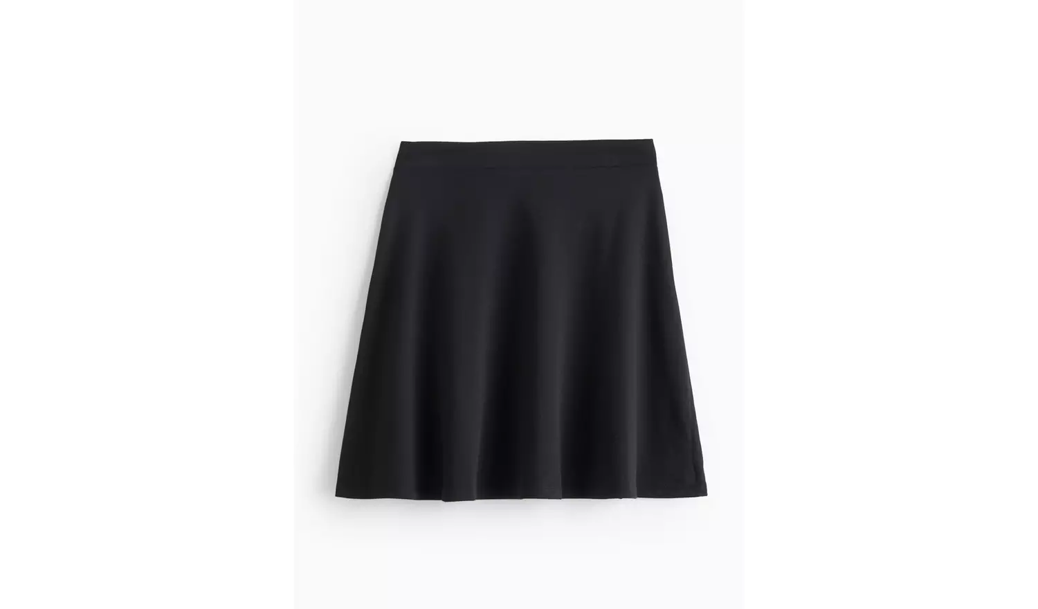 2 Pack Black Jersey Skater Skirts 11 years
