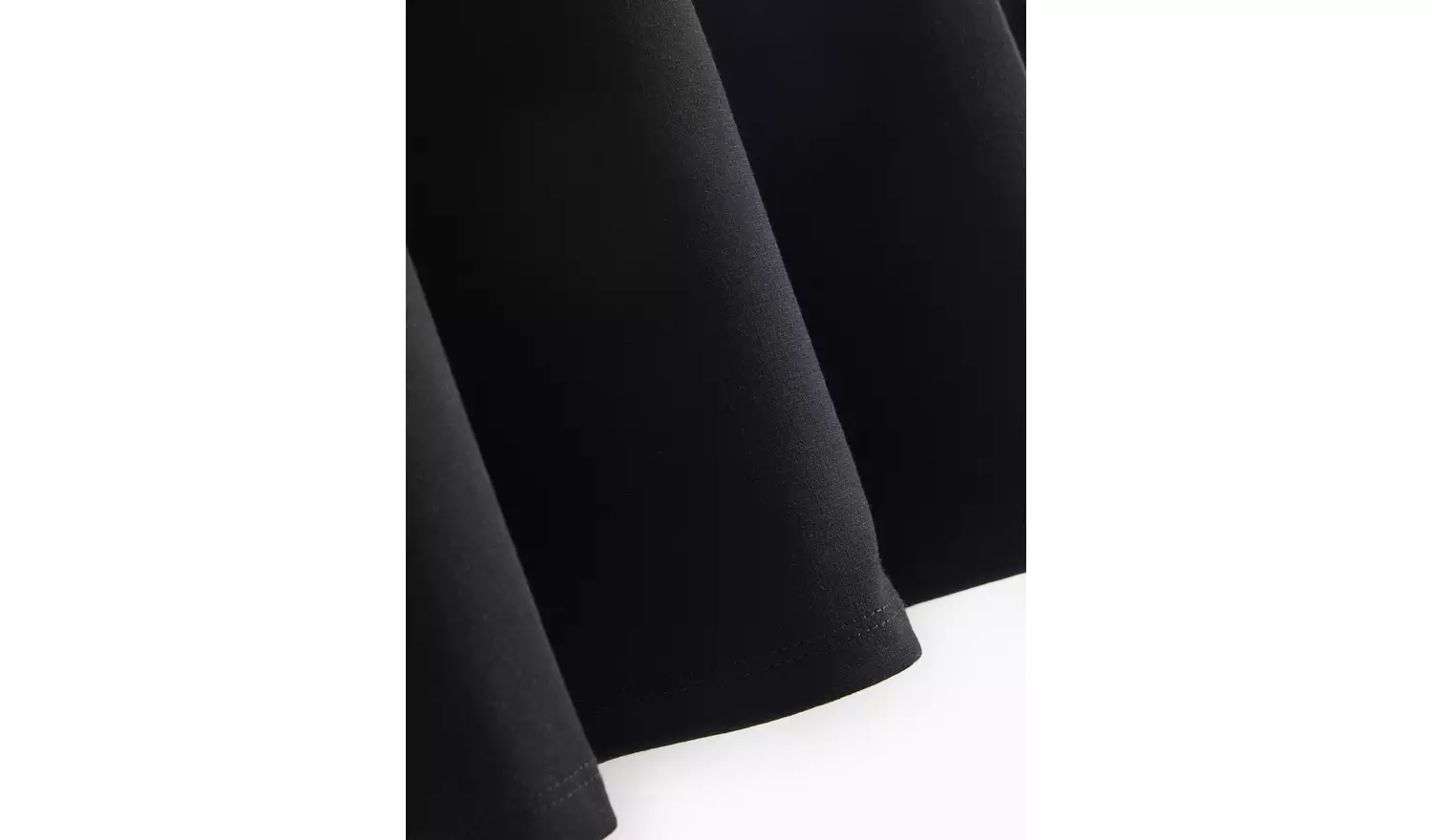 2 Pack Black Jersey Skater Skirts 10 years