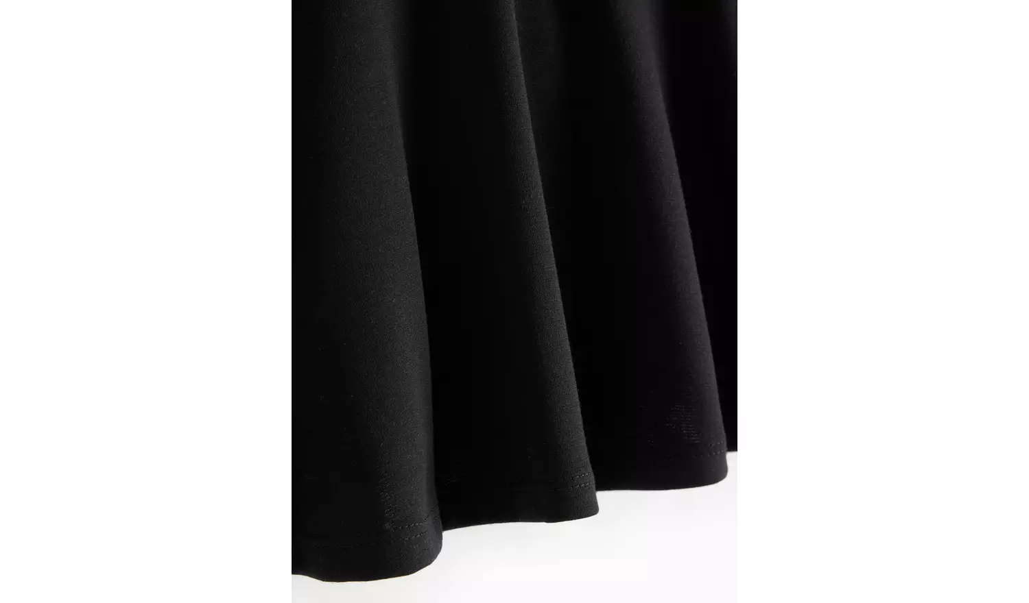 2 Pack Black Jersey Skater Skirts 7 years