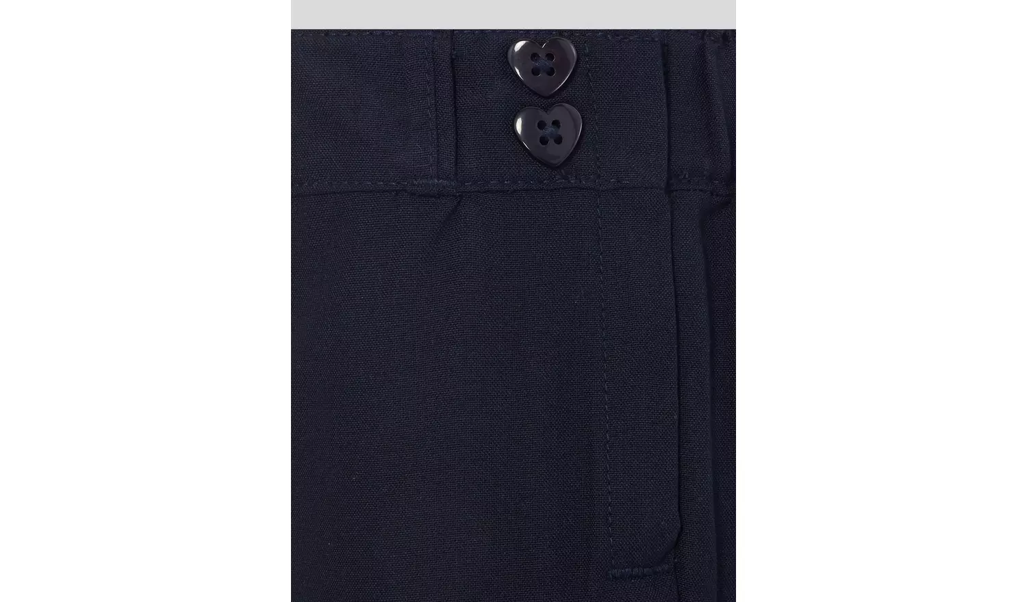 2 Pack Navy Woven Trousers 9 years