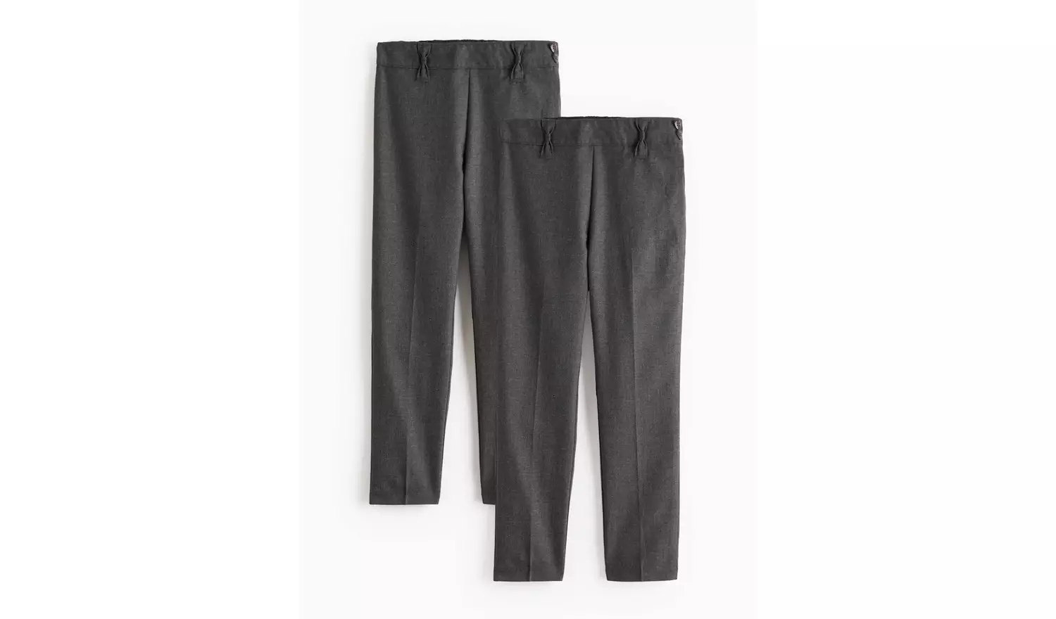 Grey Longer Leg Trousers 2 Pack 5 years