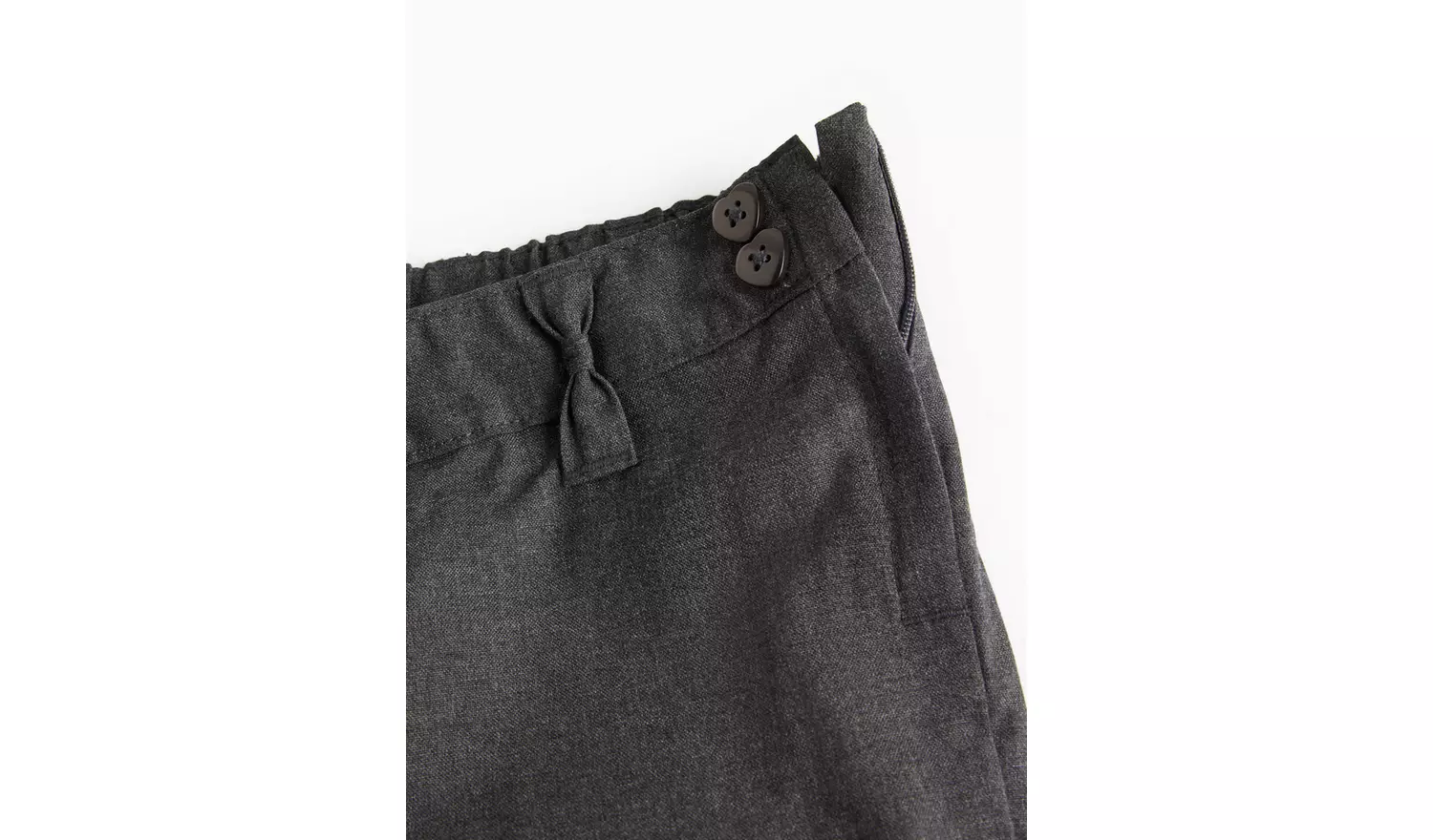 Grey Longer Leg Trousers 2 Pack 8 years
