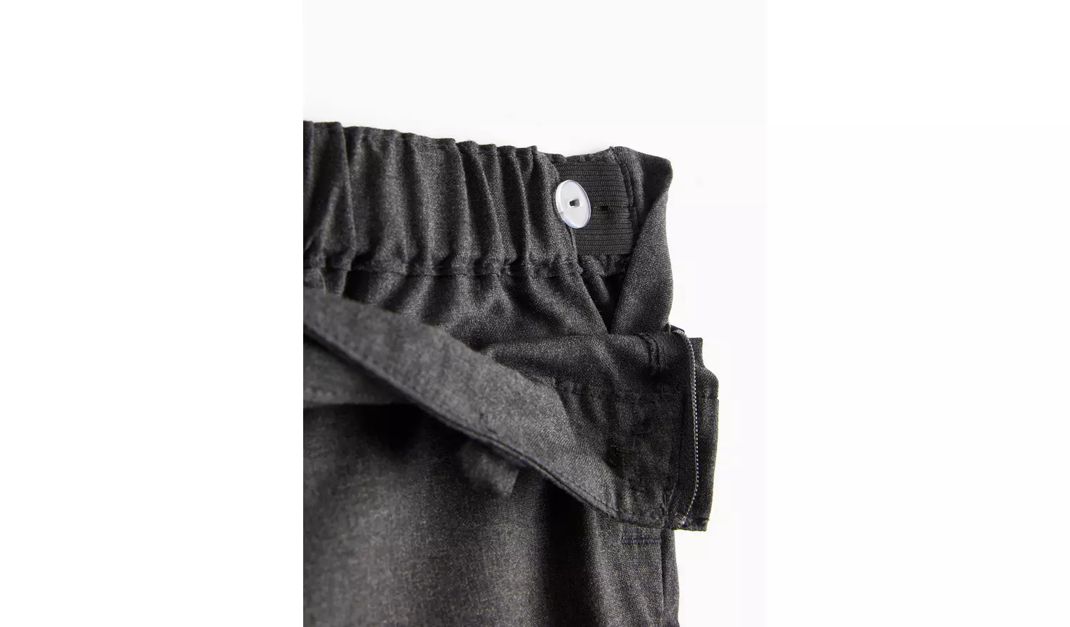 Grey Longer Leg Trousers 2 Pack 8 years