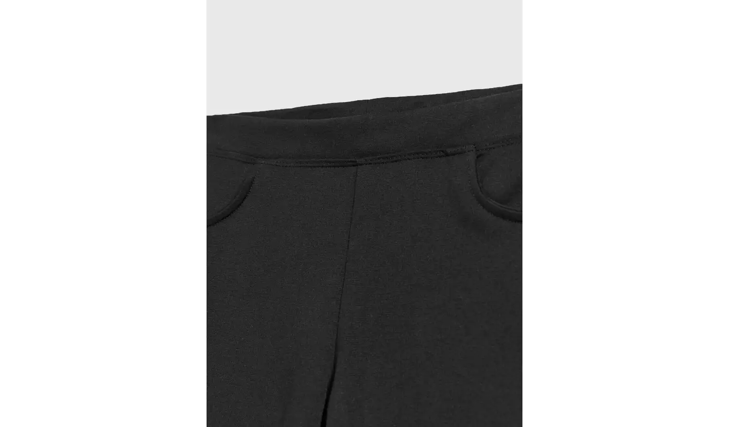 2 Pack Black Jersey Trousers 9 years