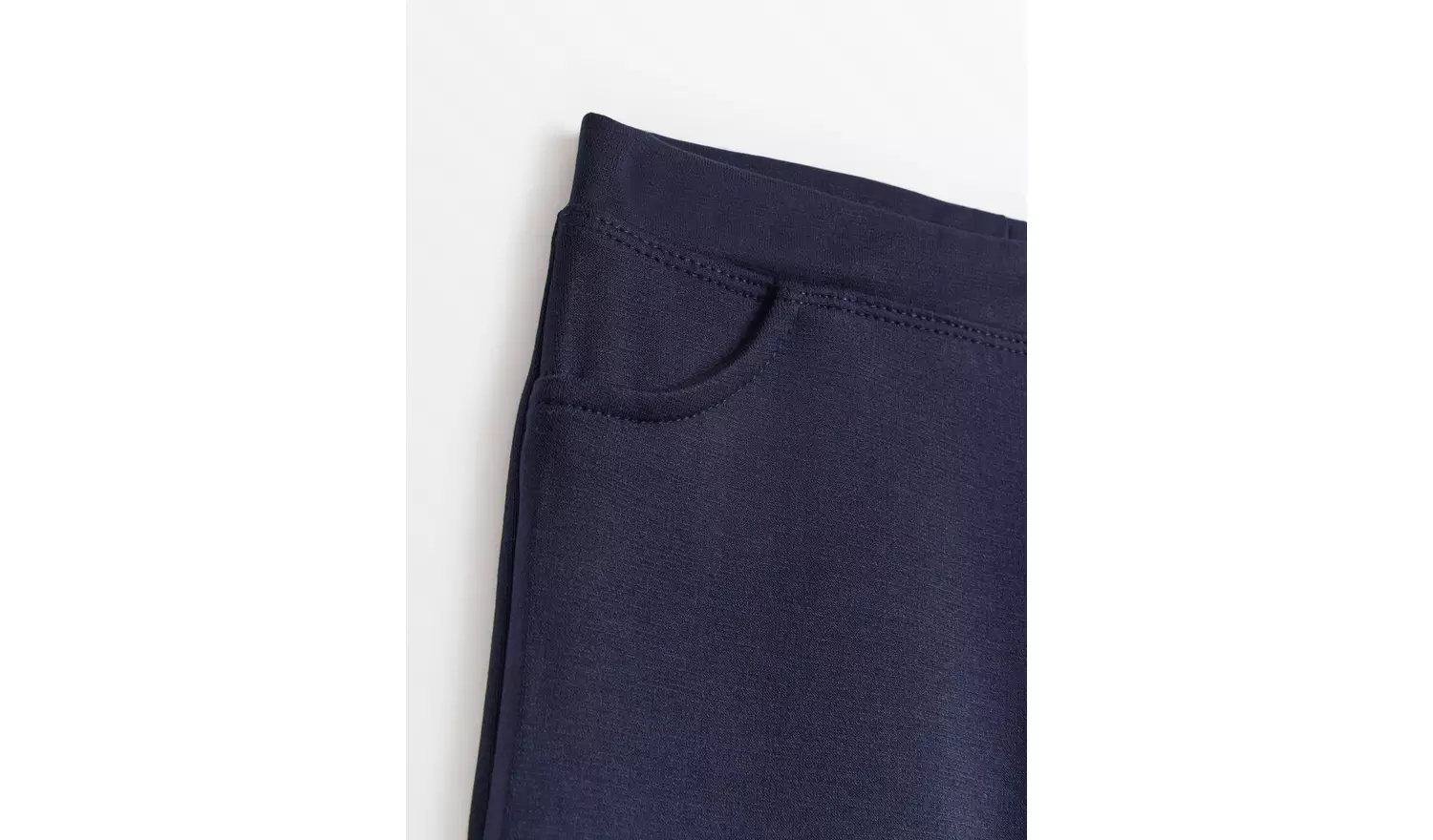 2 Pack Navy Jersey Trousers 12 years