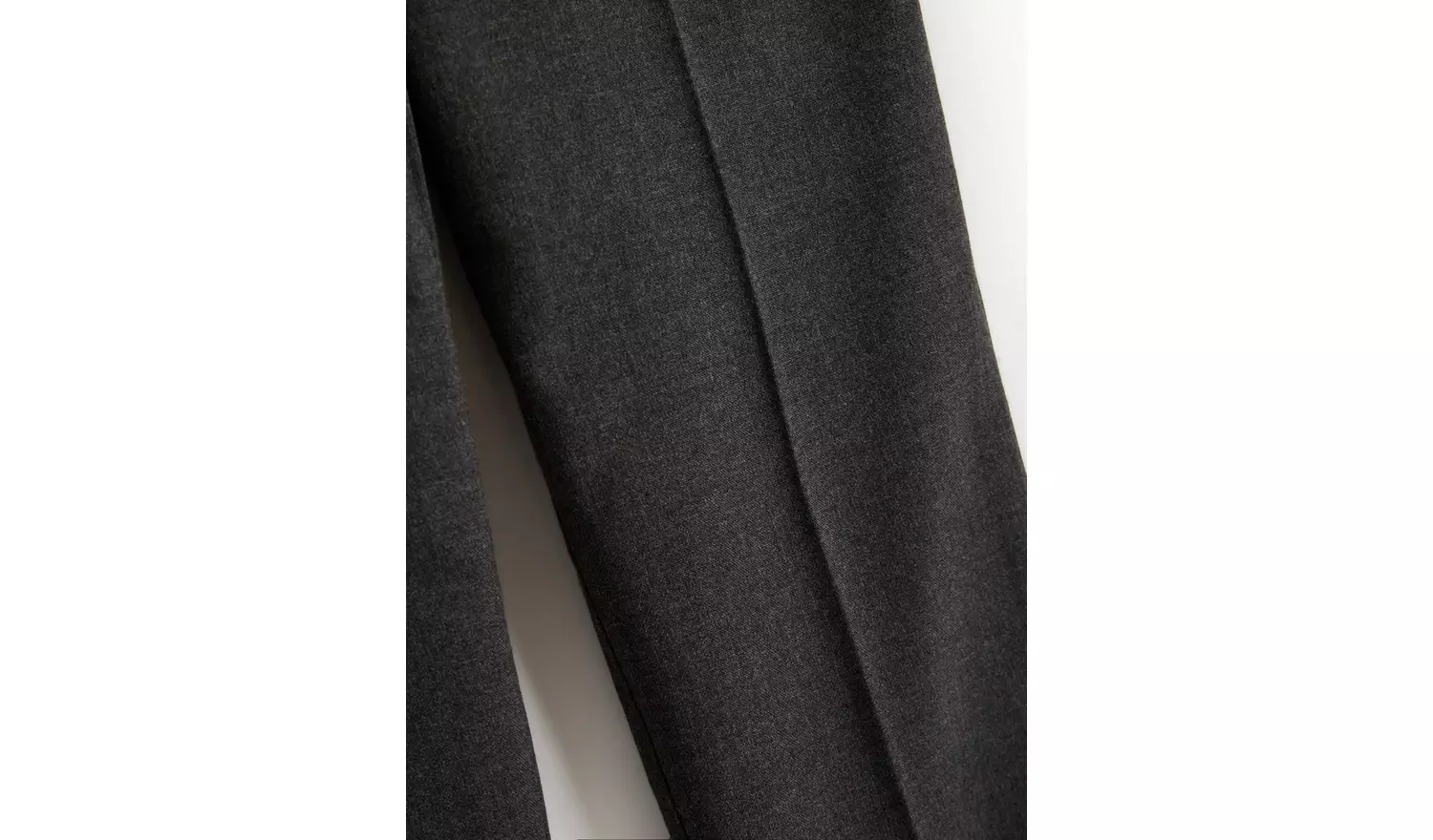 2 Pack Girls Grey Trousers with Reinforced Knees & Extendable Hem5 years