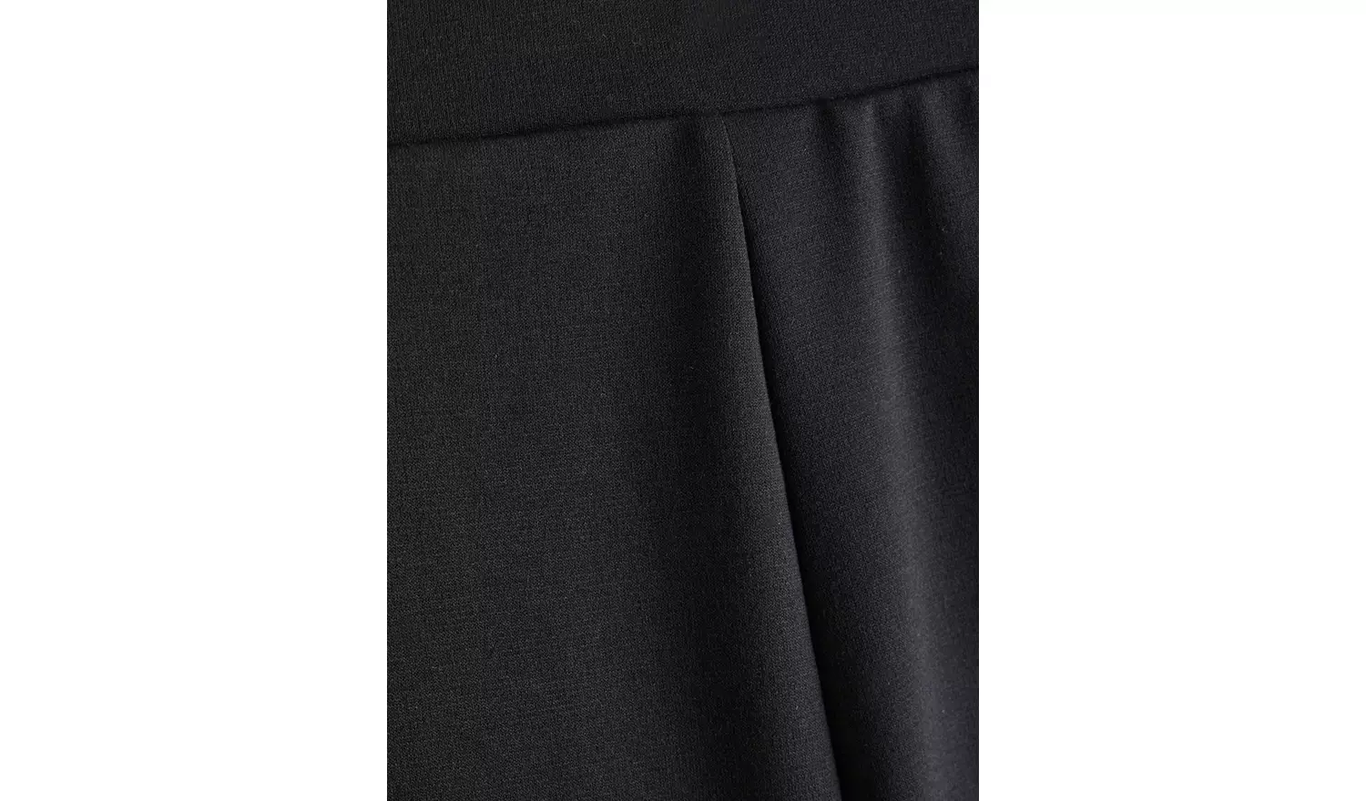 2 Pack Black Ponte Flare Trousers 7 years