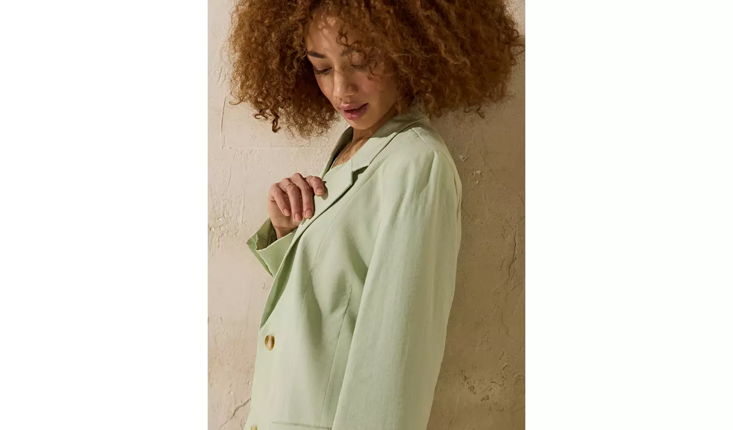 EVERBELLE Green Soft Tailored Co-ord Blazer 6