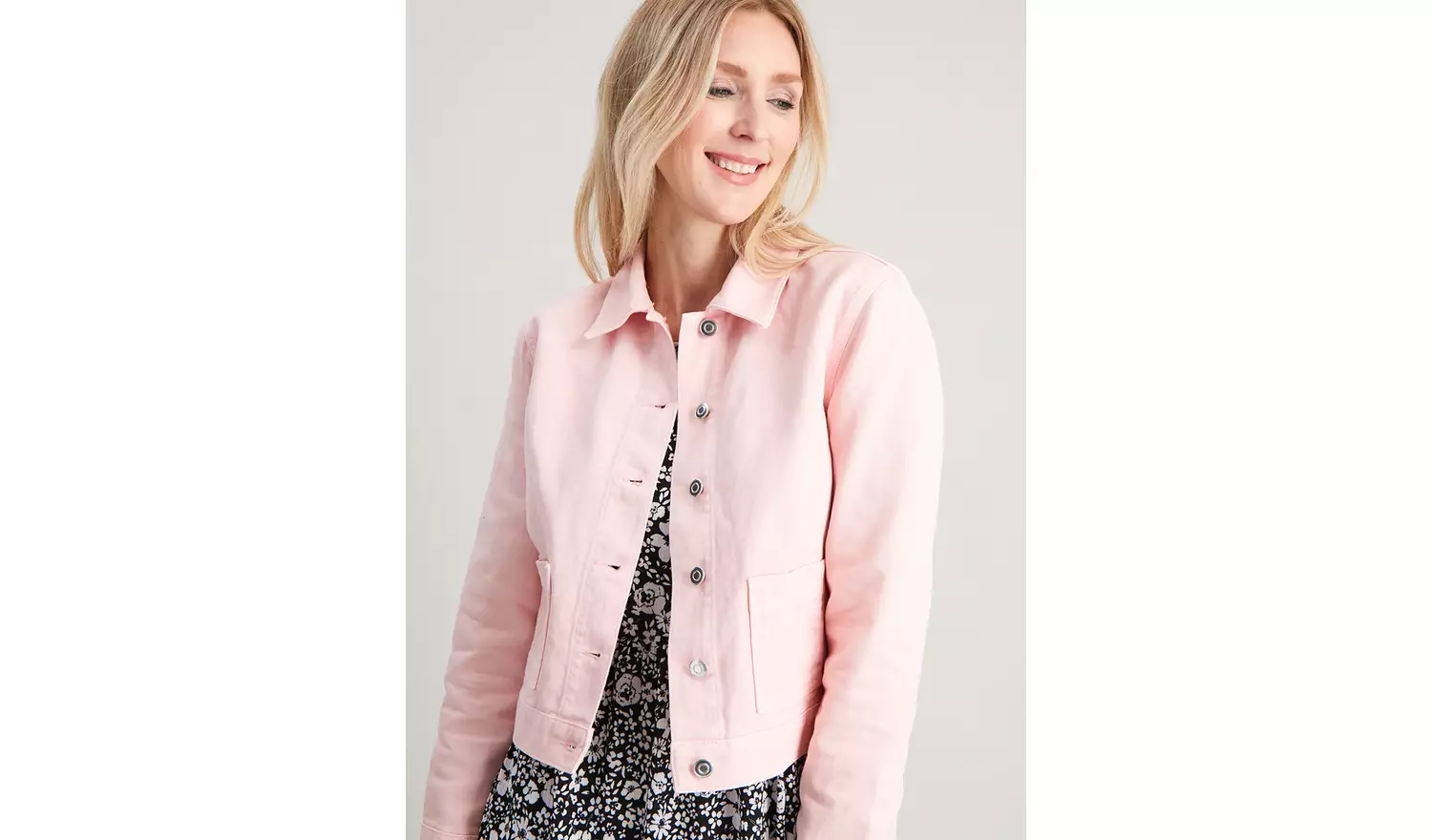 Pink Twill Jacket - 12