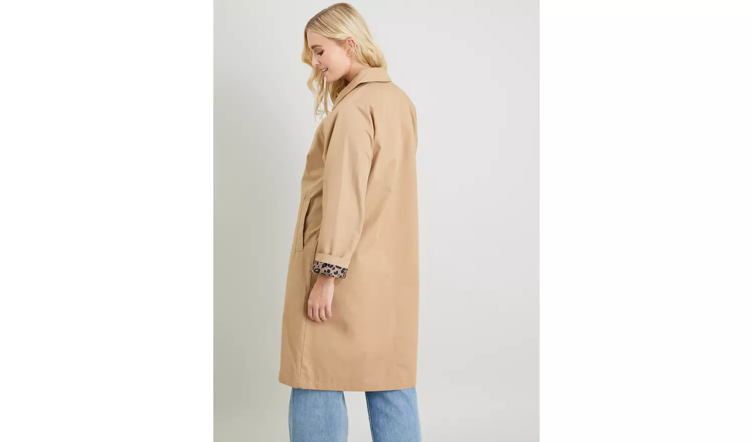 Camel Shower Resistant Car Coat - 14