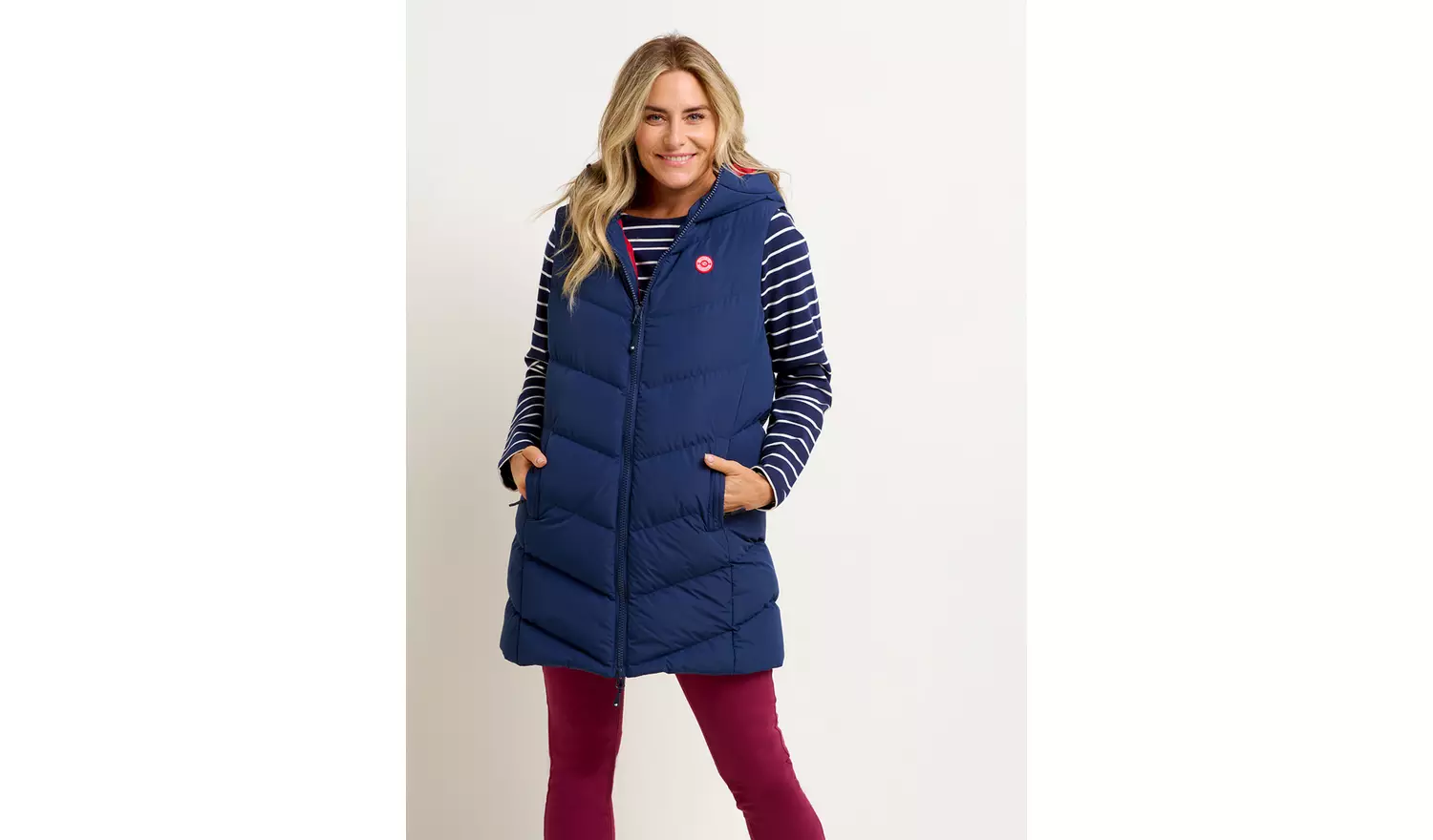 BRAKEBURN Hooded Longline Gilet 12