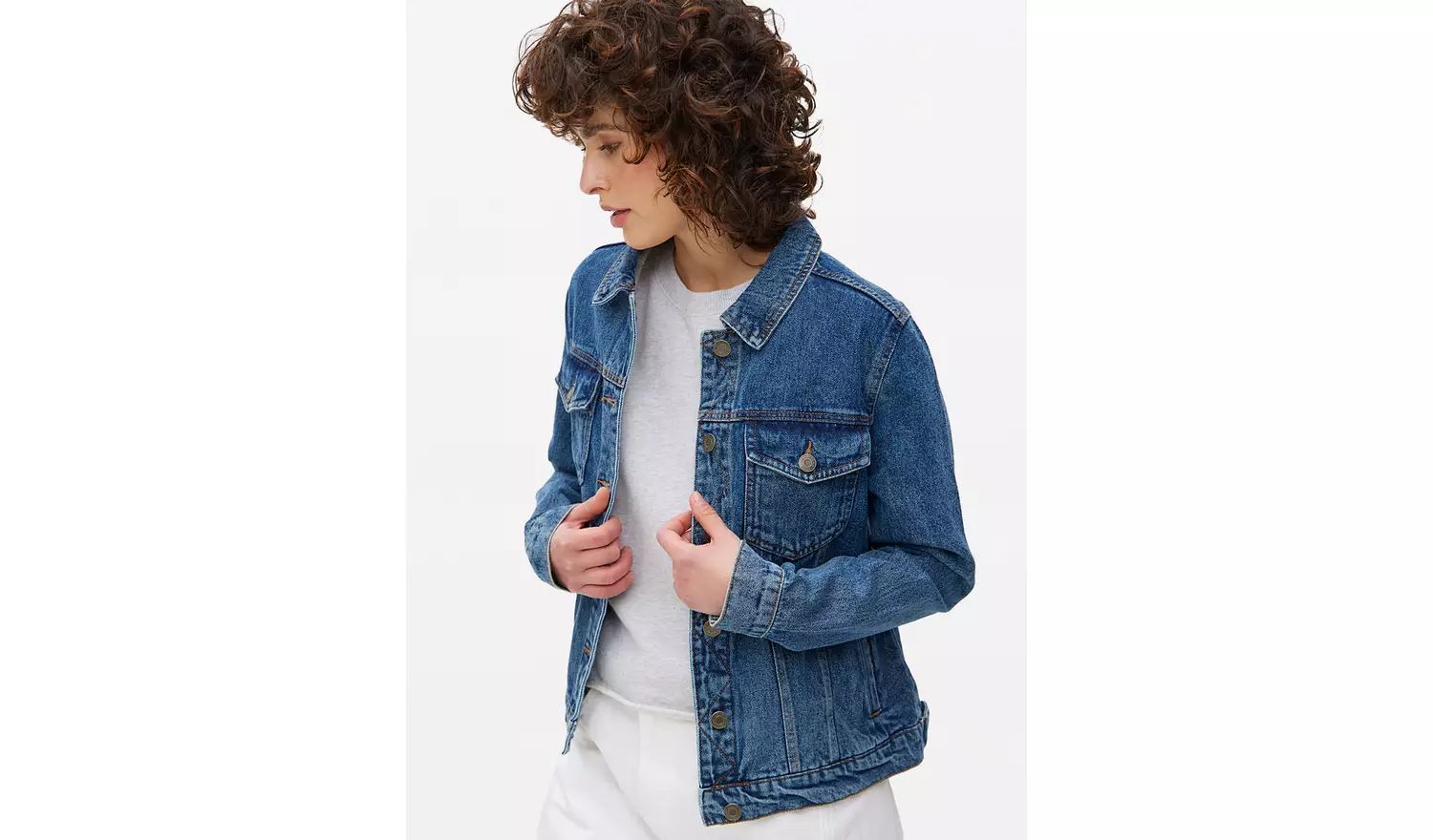 Dark Wash Core Denim Jacket 10