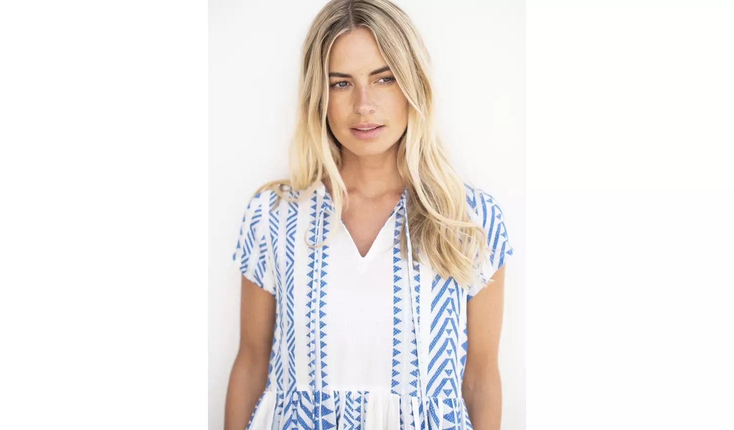 BRAKEBURN Blue Jaya Short Dress - 6