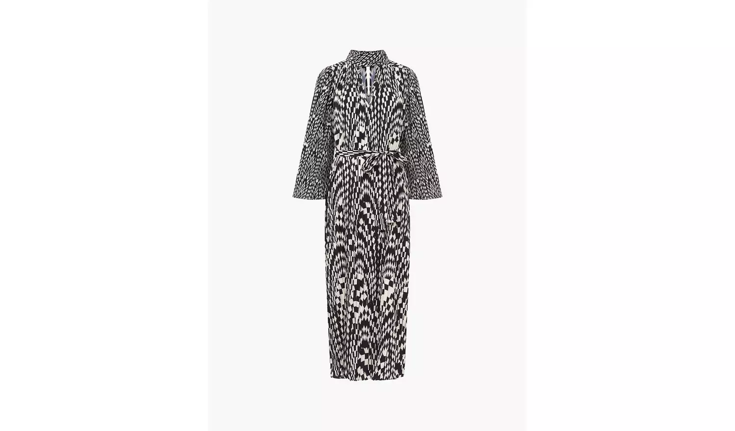 FRENCH CONNECTION Fern Arie Pleated Ella Dress 10