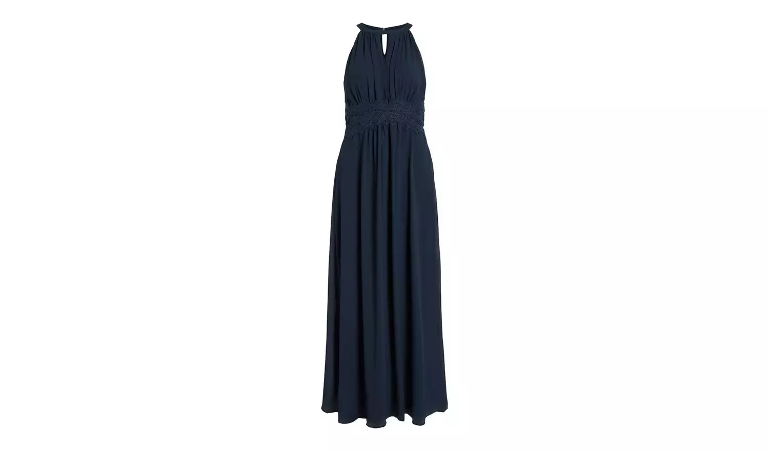VILA Halter Neck Maxi Dress 6