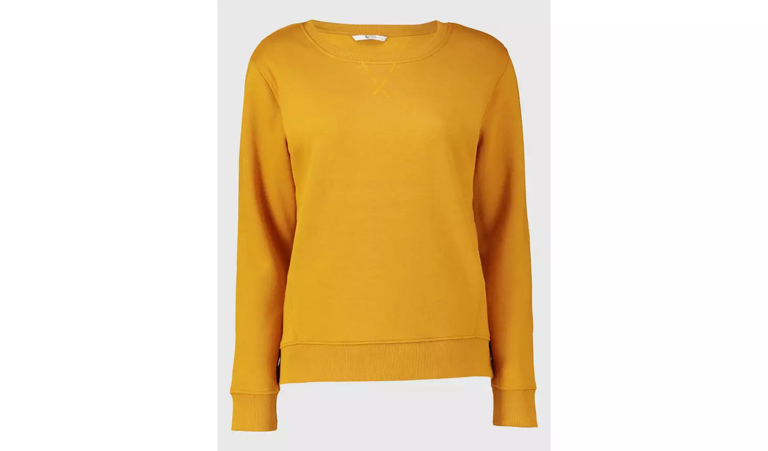 Mustard Regular Fit Sweatshirt - L