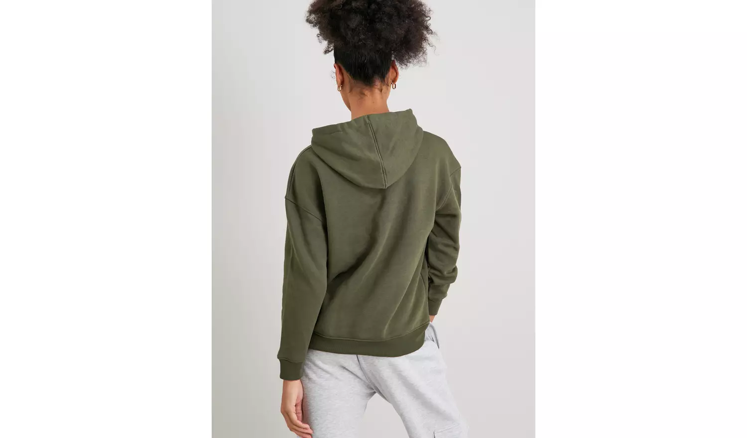 Khaki Overhead Hoodie - XL