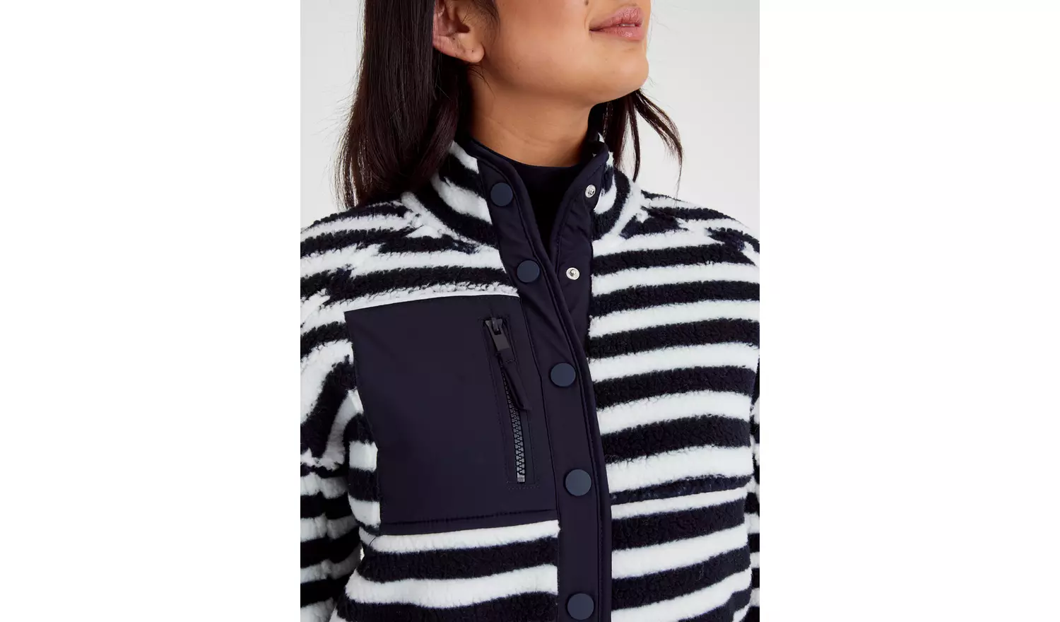 Navy Stripe Fleece12