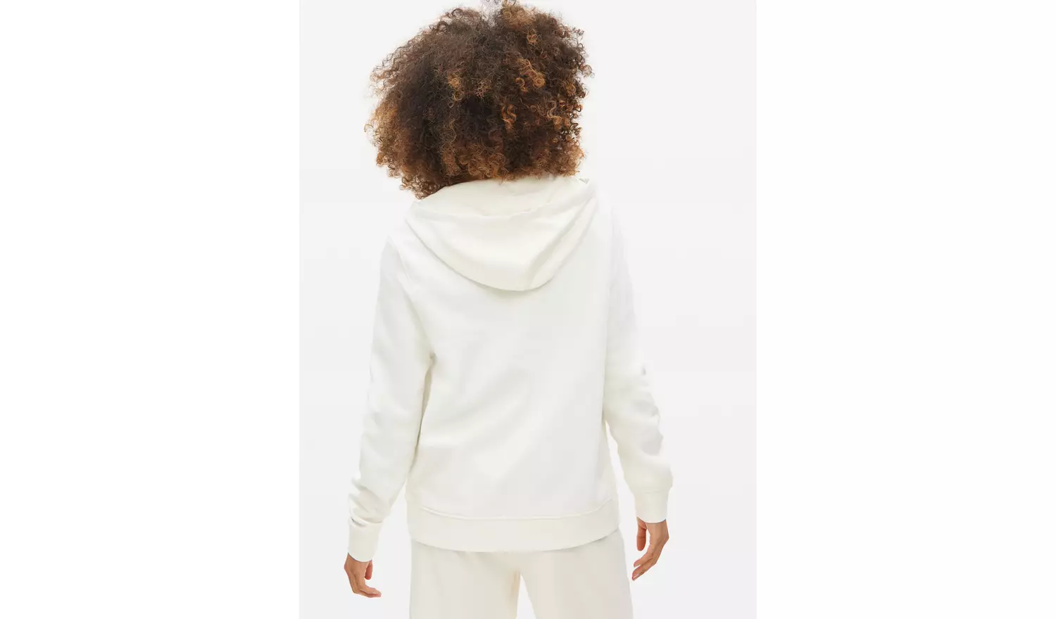 Cream Zip-Through Hoodie XL