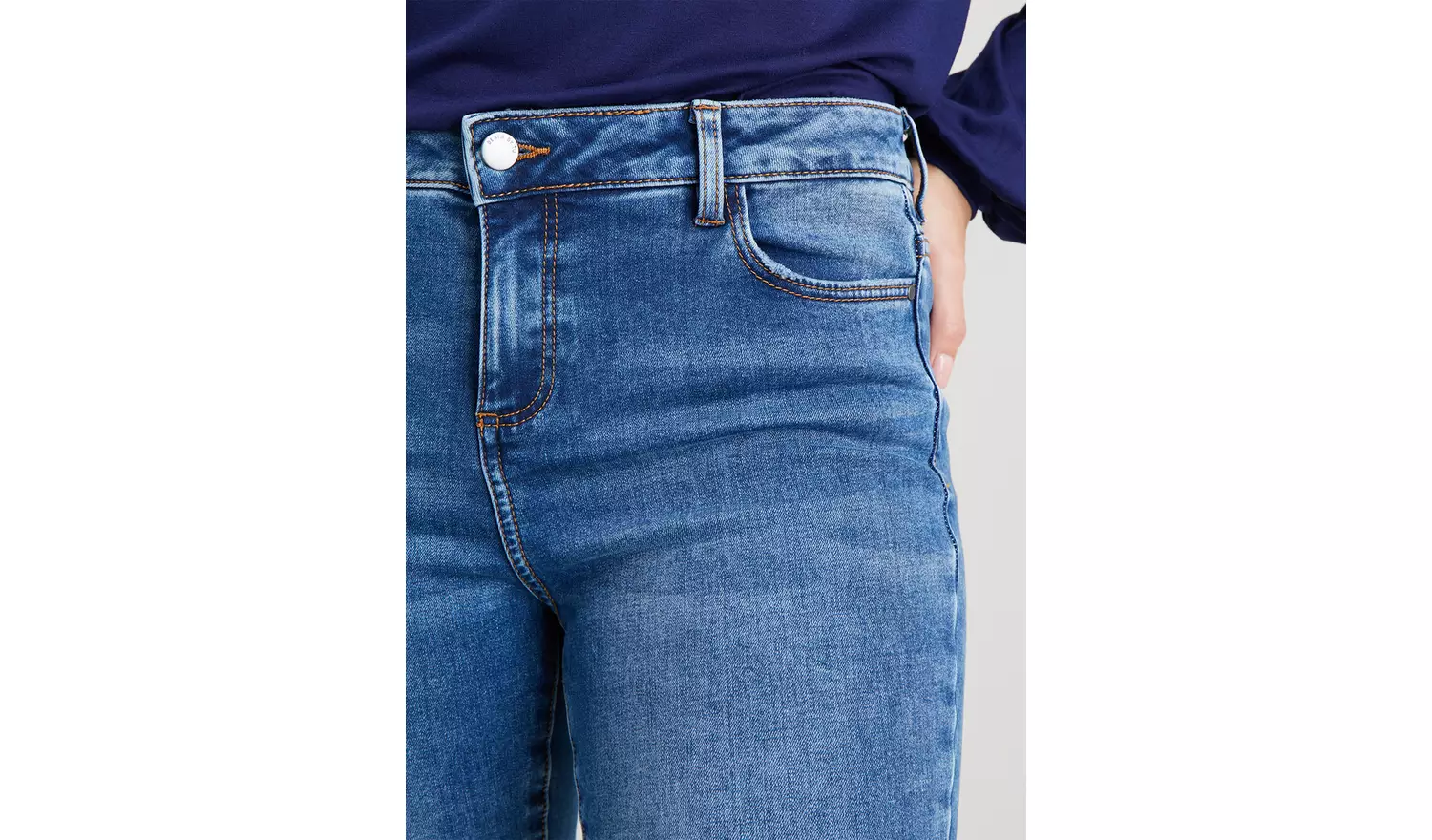 Midwash Denim Super Soft Skinny Jeans - 14R