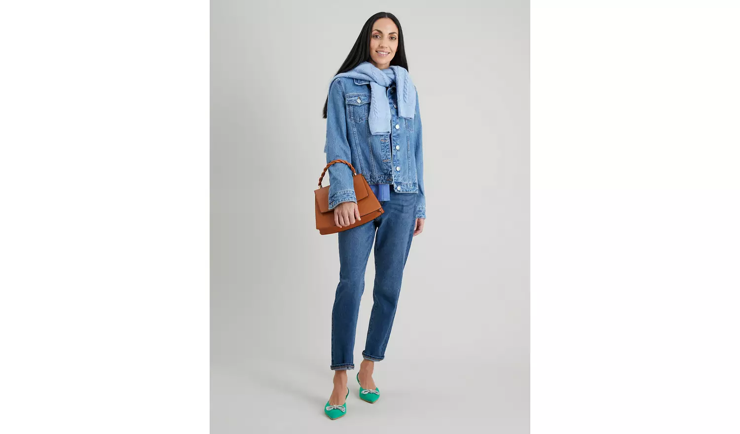 Midwash Denim Relaxed Slim Fit Jeans - 20R