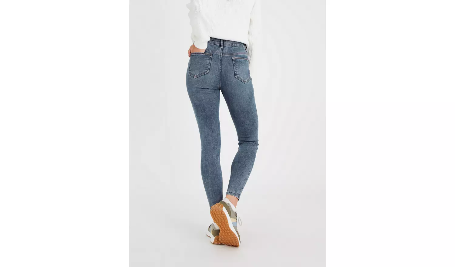 Denim Skinny Jeans With Stretch 14L