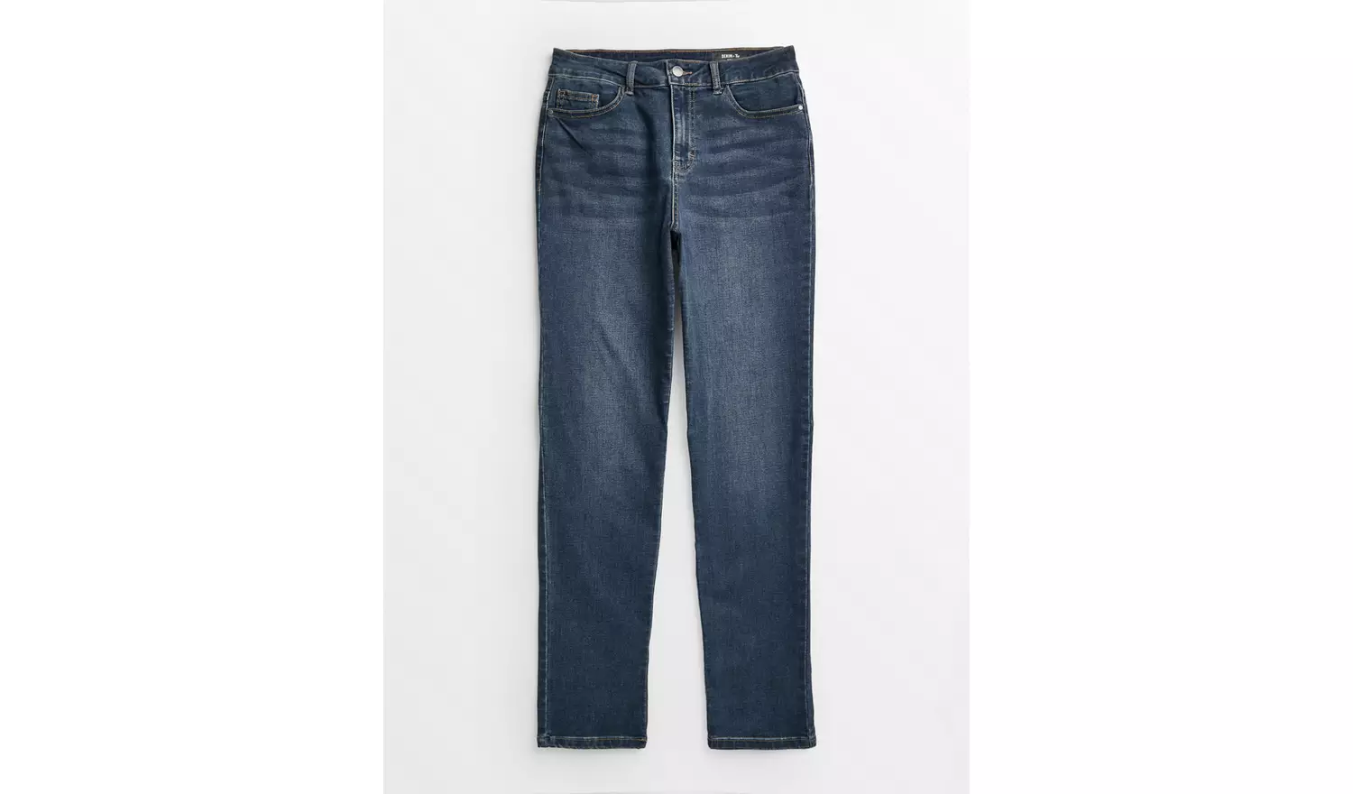 Blue Denim Straight Leg Jeans14L