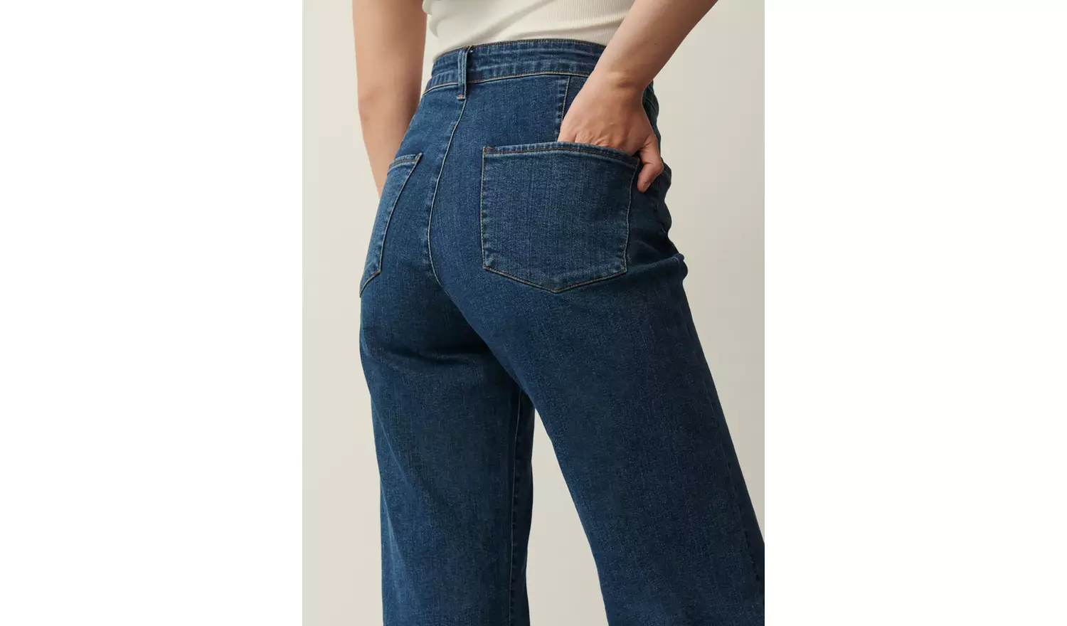 FINERY Gio Wide Leg Jeans 26