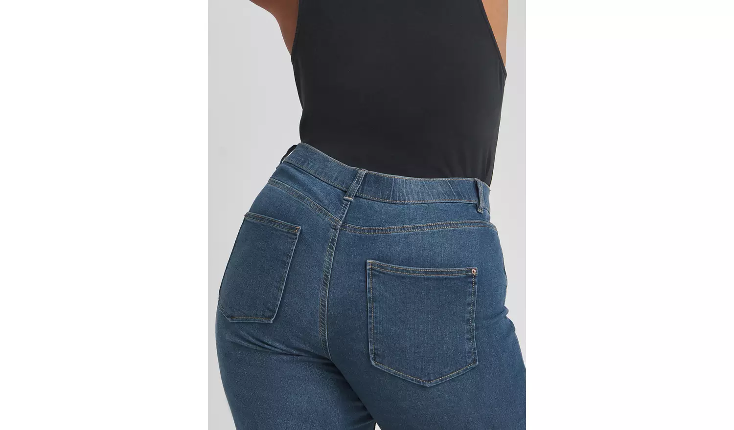 SIMPLY BE 24/7 Mid Vintage Blue Boyfriend Jean 22