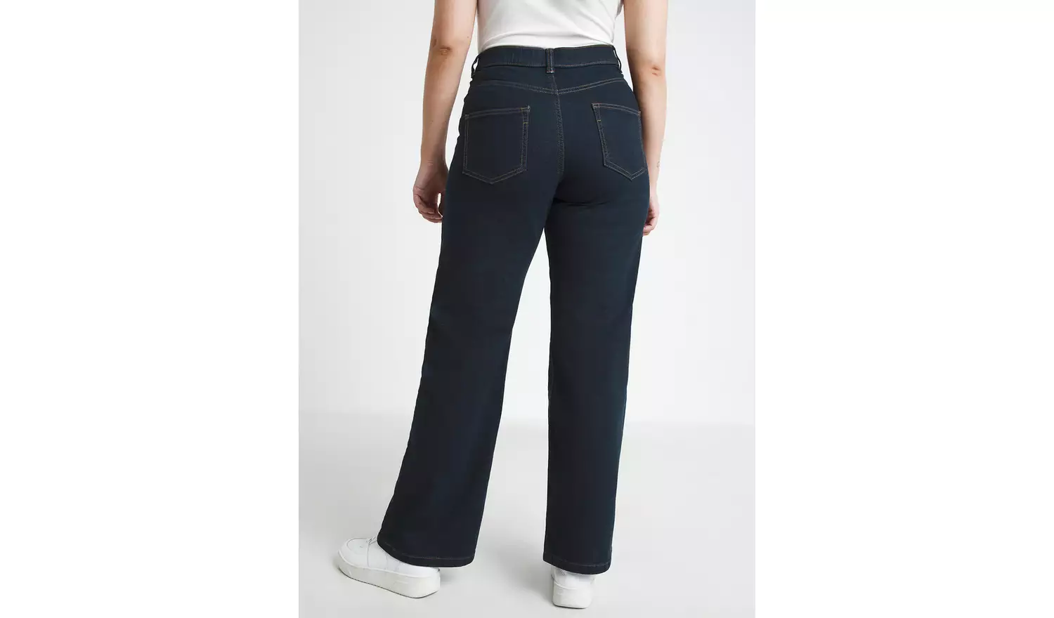 SIMPLY BE 24/7 Indigo Wide Leg Jean 30