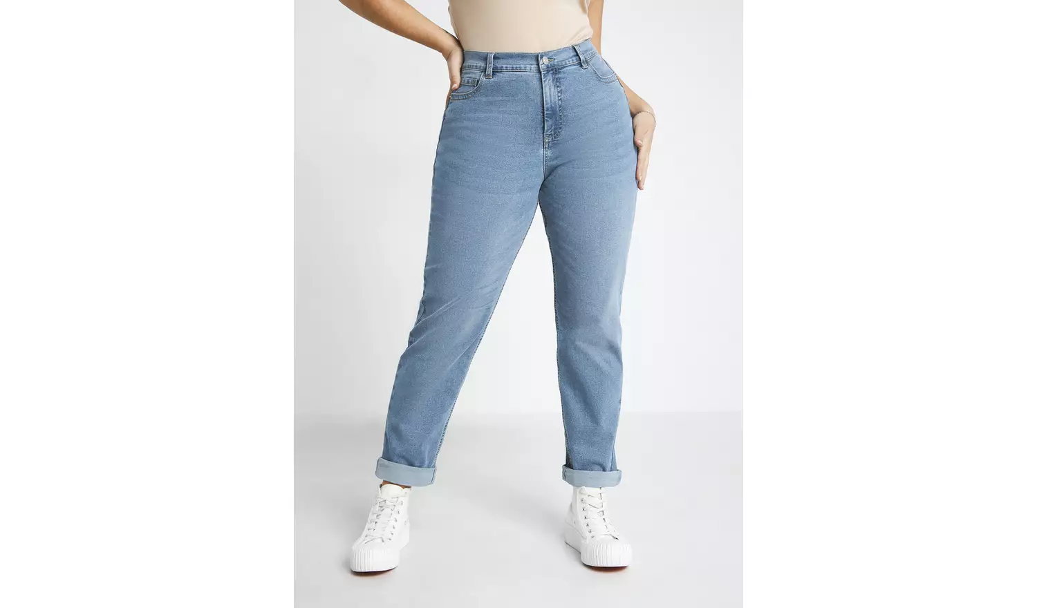 SIMPLY BE 24/7 Mid Vintage Boyfriend Jean 20