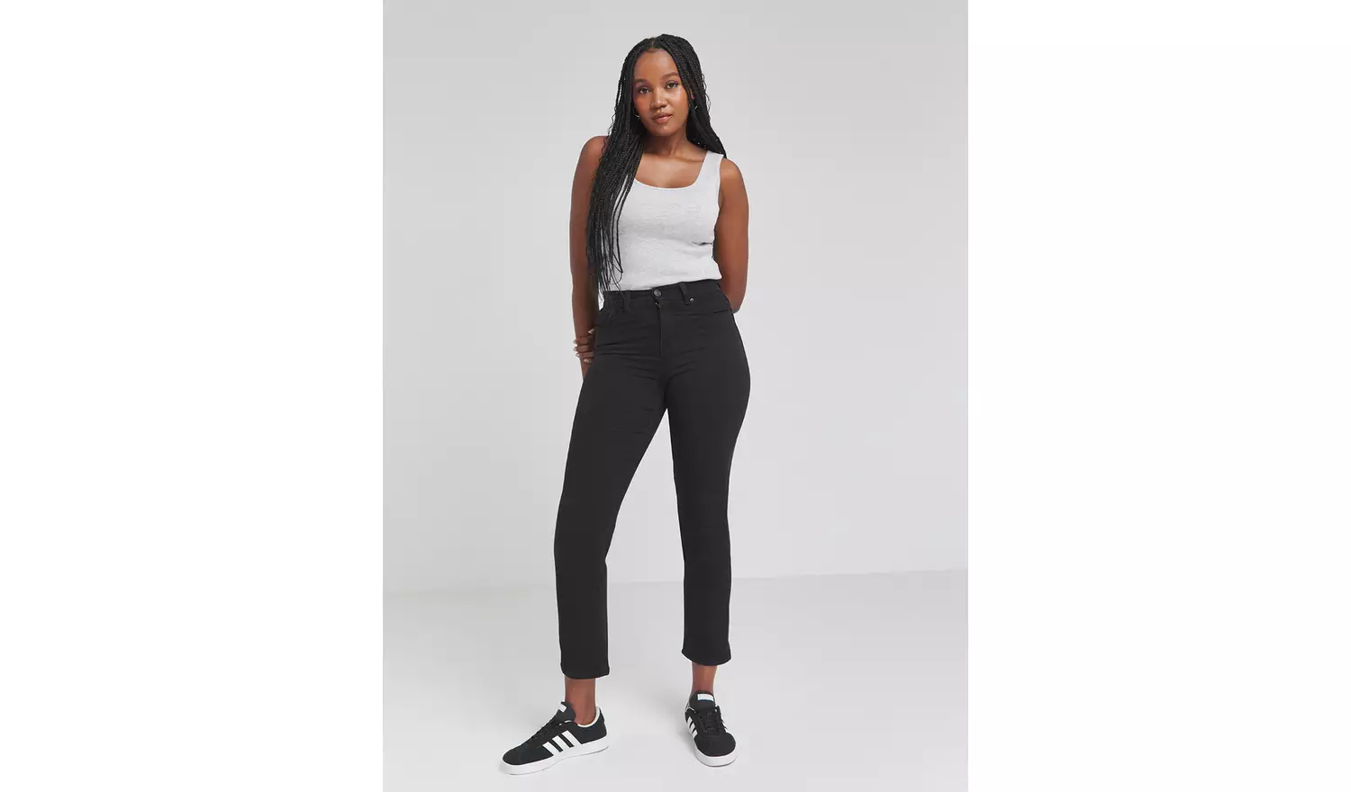 SIMPLY BE 24/7 Black Straight Leg Jean 22