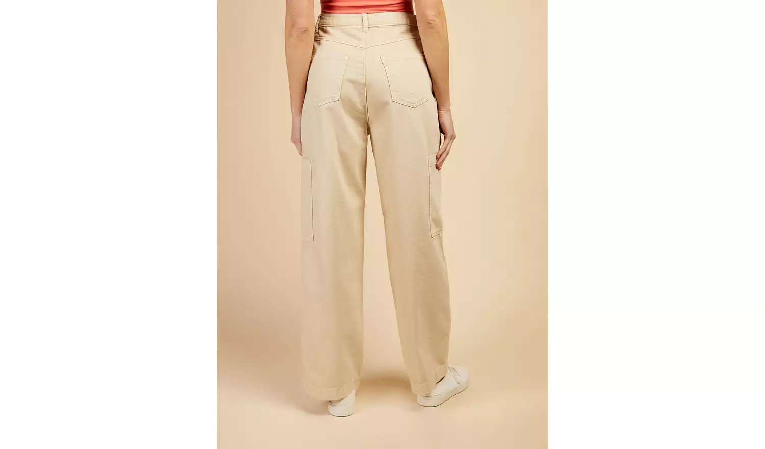 VOGUE WILLIAMS Stone Cargo Jeans 14