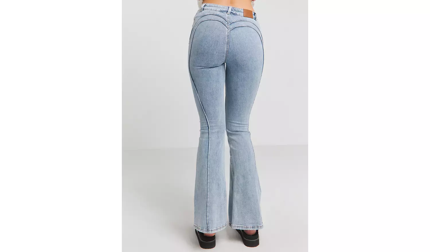 SIMPLY BE Seam Detail Flared Jean 22