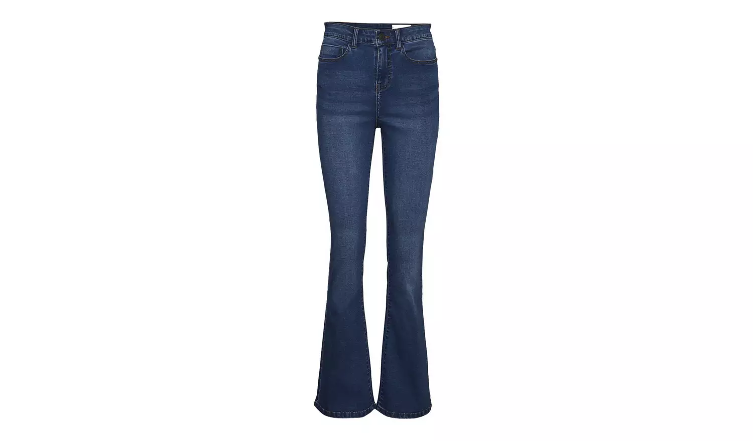 NOISY MAY High Waisted Flared Jeans Blue 29S