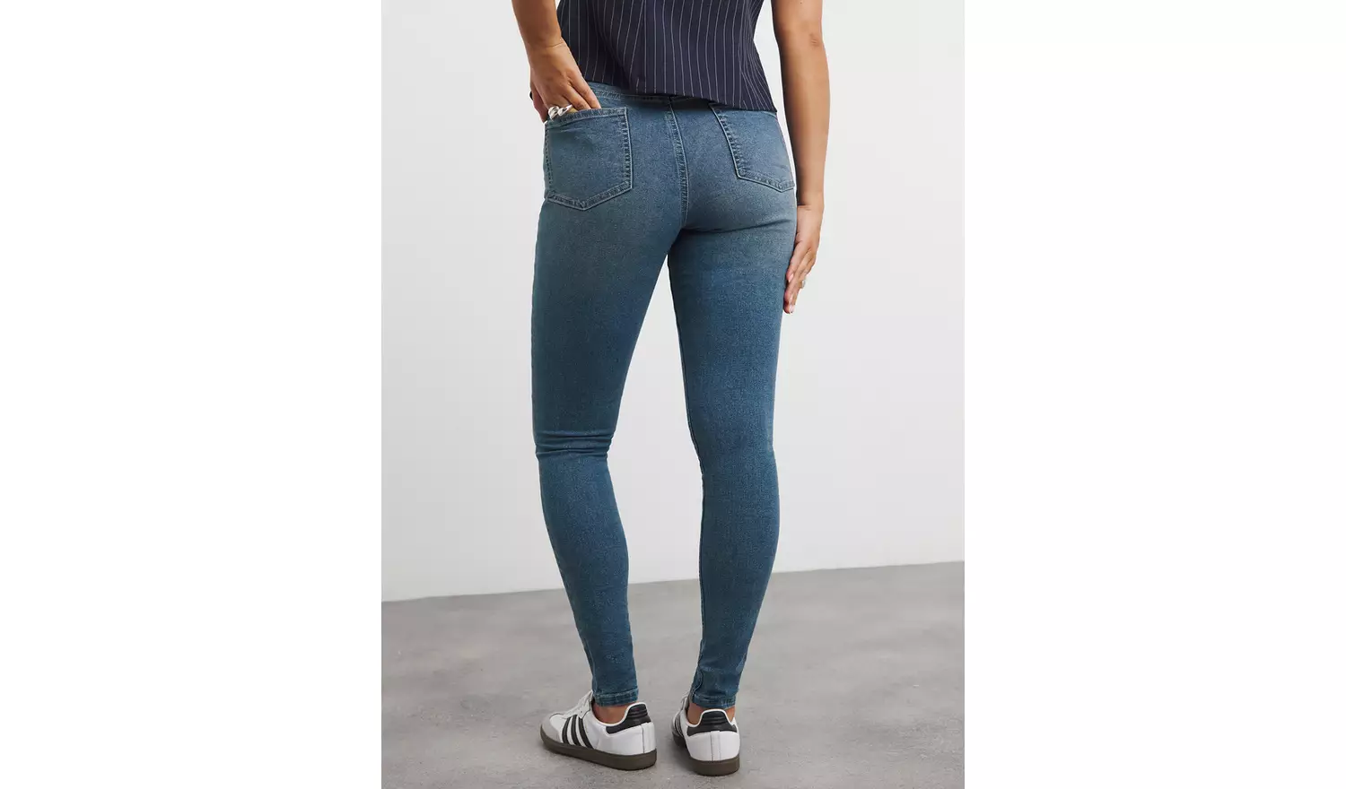 SIMPLY BE 24/7 Skinny Jean Mid Blue 22